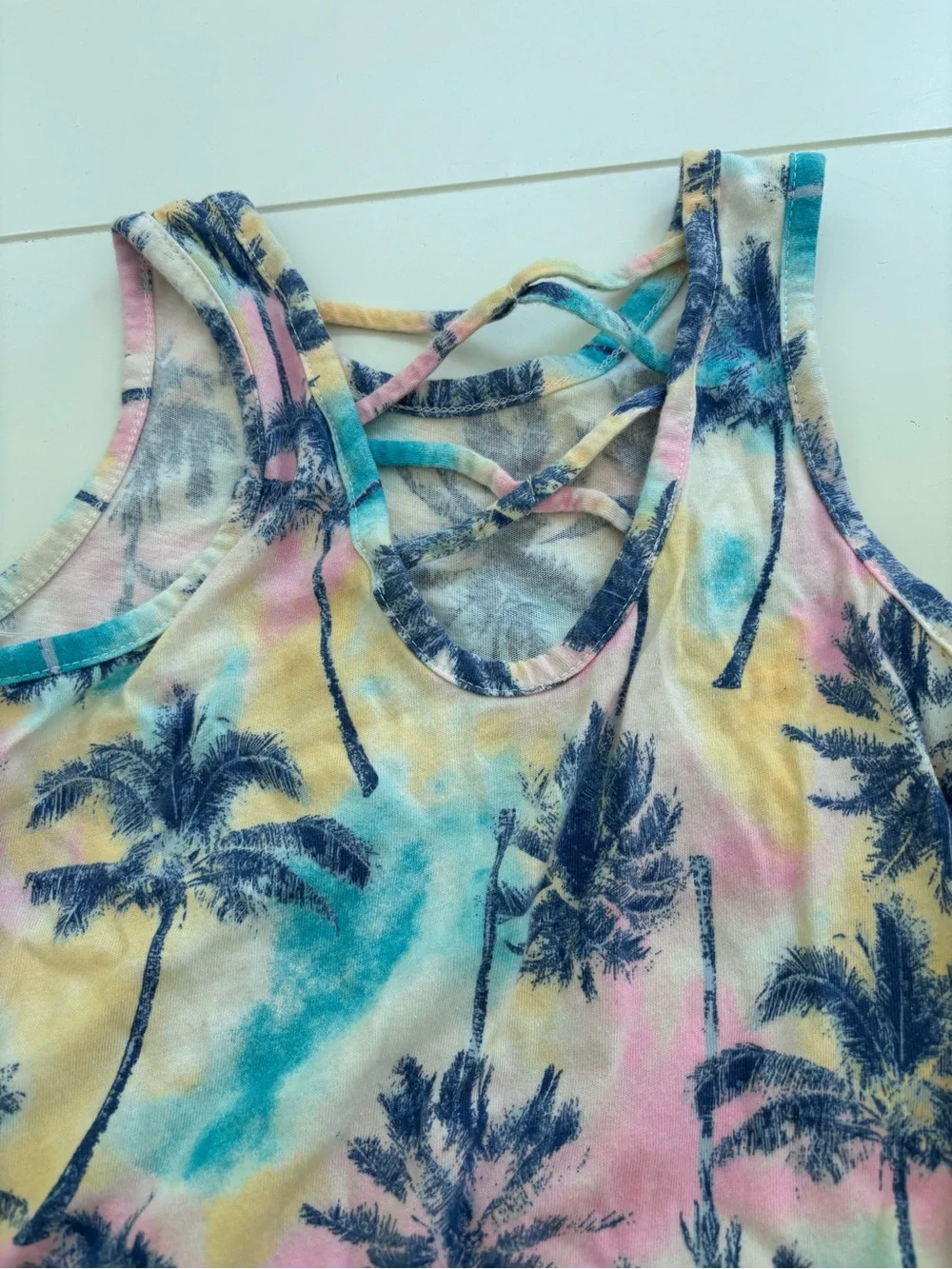 Old Navy girls tropical dress